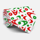 Weihnachtsbumerang Krawatte (Gerollt)