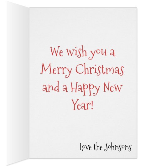 Weihnachtsbummel mit Presents Tree Personalisiert  (Innen (Rechts))