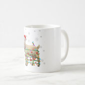 Weihnachtsbummel um den Weihnachtsbaum Weihnachten Kaffeetasse (VorderseiteRechts)