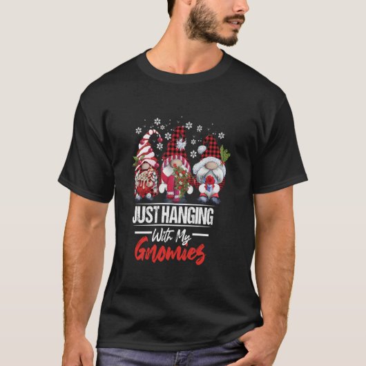 Weihnachtsbummel von Frauen mit meinen Gnomen XM T-Shirt (Vorderseite)