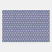 Weihnachtsbundle: Periwinkle Blue Geschenkpapier Set (Vorderseite)