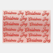 Weihnachtsbundle von drei verschiedenen geschenkpapier set (Vorderseite 3)