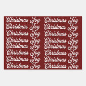 Weihnachtsbundle von drei verschiedenen geschenkpapier set (Vorderseite 2)