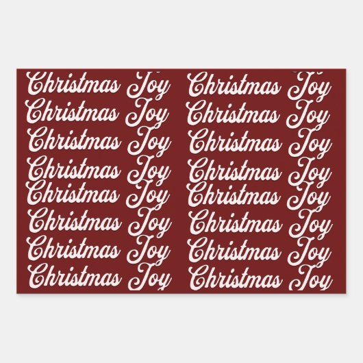 Weihnachtsbundle von drei verschiedenen geschenkpapier set (Vorderseite 2)