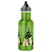 Weihnachtsbunny Edelstahlflasche (Rechts)