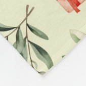 Weihnachtsbunny Fleecedecke (Ecke)