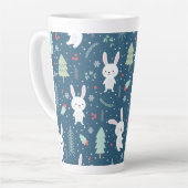 Weihnachtsbunny Milchtasse (Linke Ecke)
