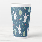 Weihnachtsbunny Milchtasse (Vorderseite)