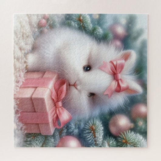 Weihnachtsbunny Puzzle (Horizontal)
