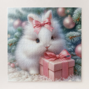 Weihnachtsbunny Puzzle