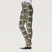 Weihnachtsbunny Rabbit Berries Leggings (Links)