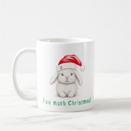 Weihnachtsbunny T - Shirt Kaffeetasse