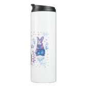 Weihnachtsbunny Thermosbecher (Nach rechts gedreht)