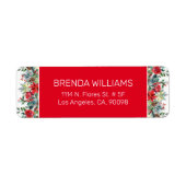 Weihnachtsbunten Blume (Vorne)