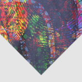 WeihnachtsBuntglas-Entwurfs-Seidenpapier Seidenpapier (Ausschnitt)