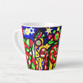 Weihnachtsburg Milchtasse (Linke Ecke)