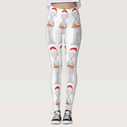 Weihnachtsburger santa leggings (Vorderseite)