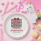 Weihnachtsbüro-Party Pappteller (Party)