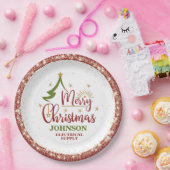 Weihnachtsbüro-Party Pappteller (Party)