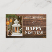 Weihnachtsbüros Vielen Dank Geschäftskarte Visitenkarte (Vorderseite)