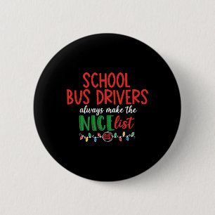 Weihnachtsbusfahrer, Schulbus Button