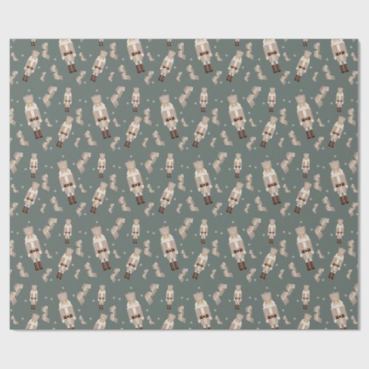 Weihnachtsbussknackpapier Geschenkpapier (Flach)