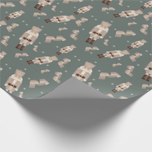 Weihnachtsbussknackpapier Geschenkpapier (Ecke)