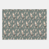 Weihnachtsbussknackpapier Geschenkpapier Set (Vorderseite 3)