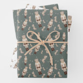 Weihnachtsbussknackpapier Geschenkpapier Set (Beispiel)