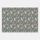 Weihnachtsbussknackpapier Geschenkpapier Set (Vorderseite)