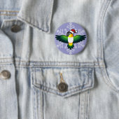 WeihnachtsCaique/-Lovebird/-Pionus/-papagei Button (Beispiel)