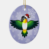 WeihnachtsCaique/-Lovebird/-Pionus/-papagei Keramikornament (Rechts)