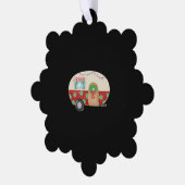 Weihnachtscamper Ornament Karte (Linke Ecke)
