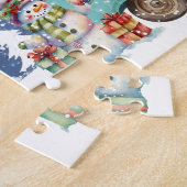 Weihnachtscamper Puzzle (Seite)