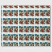 WeihnachtsCarolers Geschenkpapier (Flach)