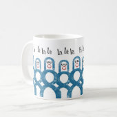 WeihnachtsCarolers Tasse (Vorderseite Links)