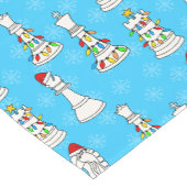 Weihnachtschachmuster Kurzer Tischläufer (Ecke)