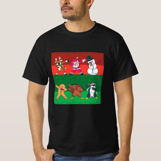 Weihnachtscharakter T-Shirt (Vorderseite)