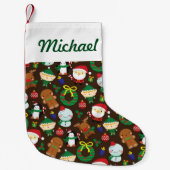 Weihnachtscharaktere Kleiner Weihnachtsstrumpf (Vorderseite)