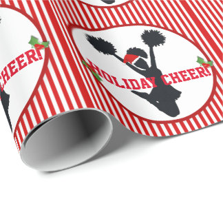WeihnachtsCheerleading Feiertags-Beifall Geschenkpapier