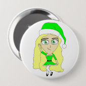 Weihnachtschibi Button (Vorne & Hinten)