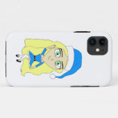 Weihnachtschibi Case-Mate iPhone Hülle (Rückseite (Horizontal))