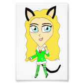 Weihnachtschibi Fotodruck (Vorne)