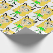 Weihnachtschibi Geschenkpapier (Ecke)