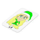 Weihnachtschibi Magnet (Linke Seite)