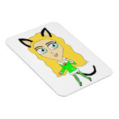 Weihnachtschibi Magnet (Rechte Seite)