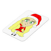 Weihnachtschibi Magnet (Linke Seite)