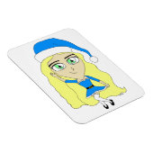 Weihnachtschibi Magnet (Rechte Seite)