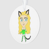 Weihnachtschibi Ornament (Vorderseite)