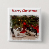 WeihnachtsChihuahua Button (Vorderseite)